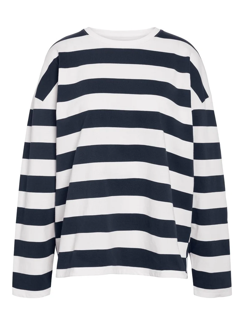 NMEMBER L/S STRIPE SWEAT NOOS