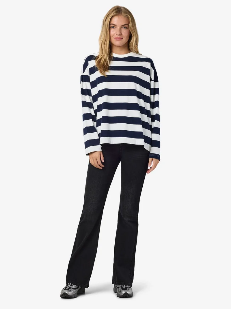 NMEMBER L/S STRIPE SWEAT NOOS