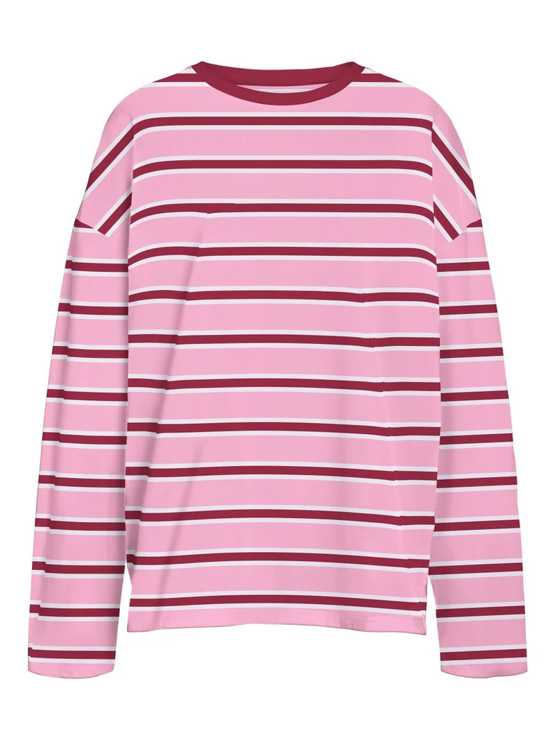 NMEMBER L/S STRIPE SWEAT NOOS