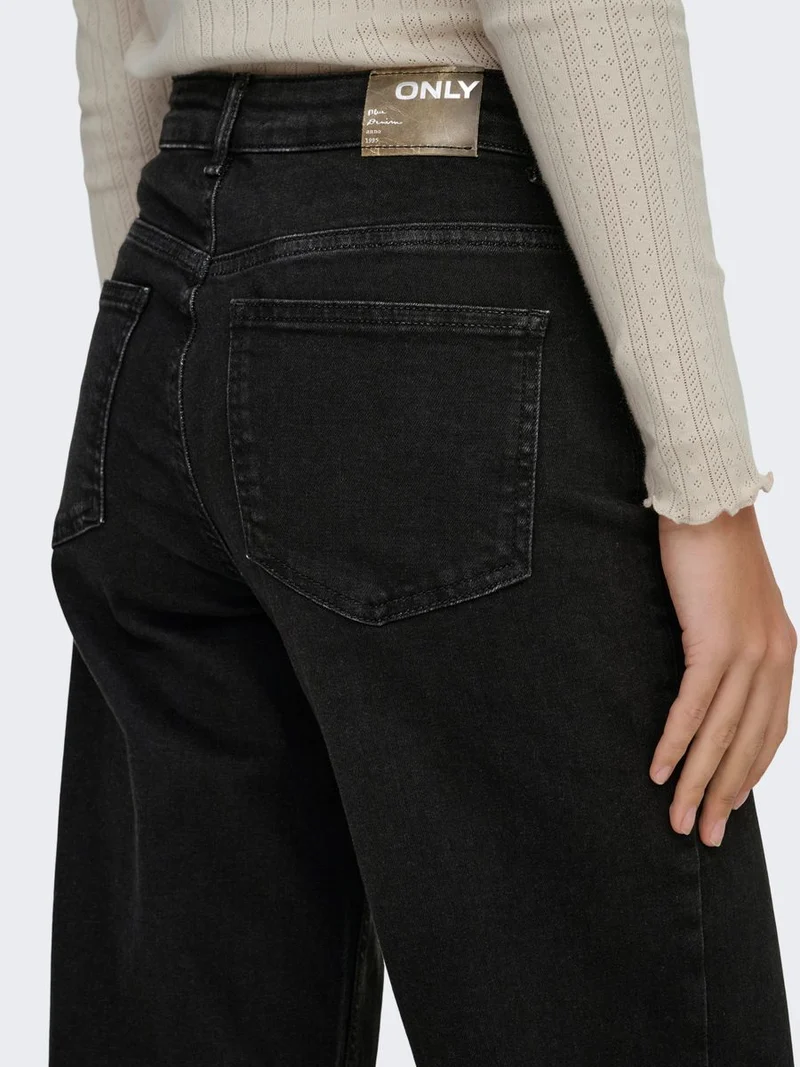 ONLMADISON BLUSH HW WIDE DNM CRO099