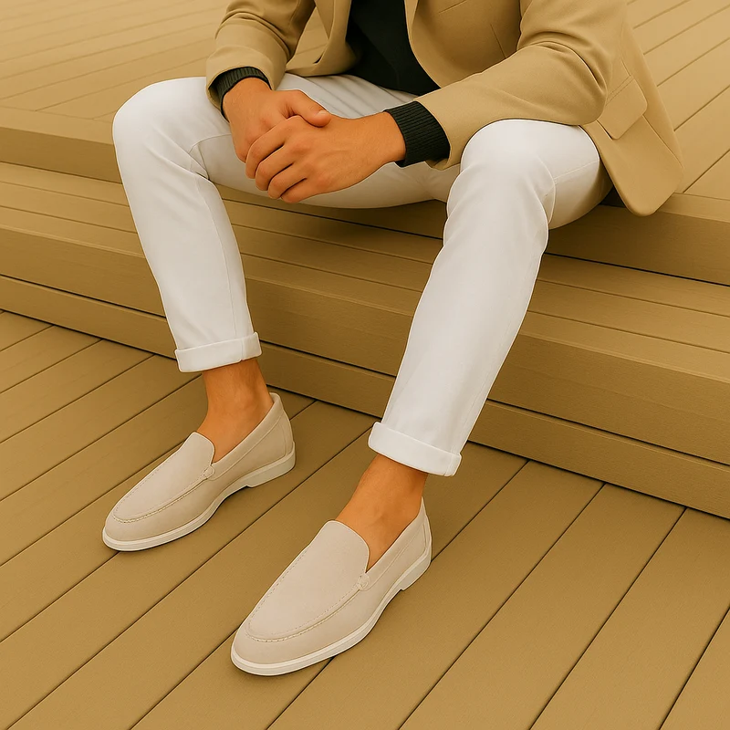 Chic Suede Loafers