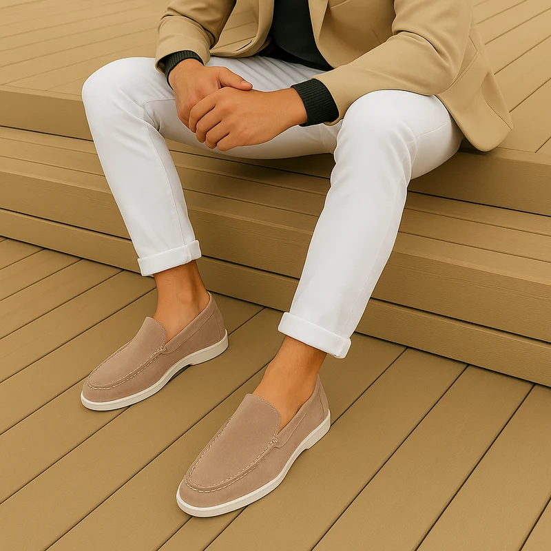 Chic Suede Loafers