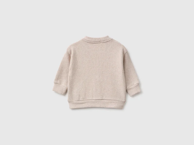 Sweatshirt im Bomberjacken-Stil