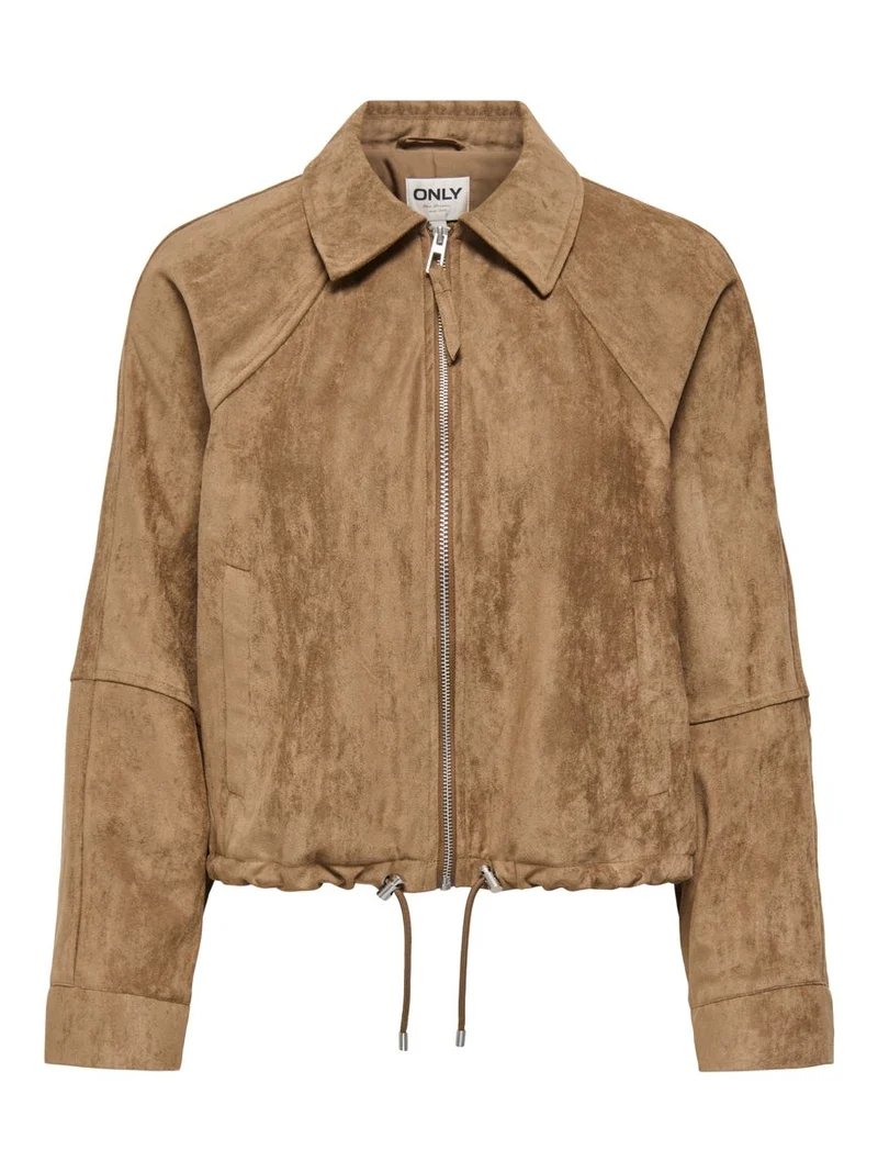 ONLLIXA L/S FAUX SUEDE JACKET CC PNT