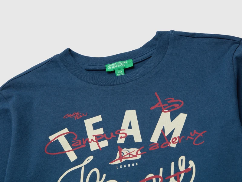 Bedrucktes T-Shirt aus 100% Bio-Baumwolle