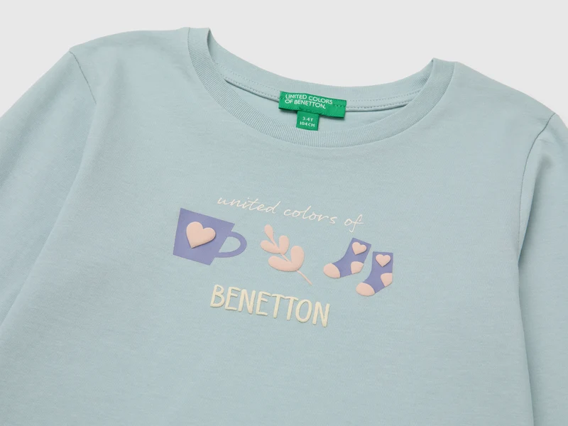 T-Shirt mit 3D-Druck