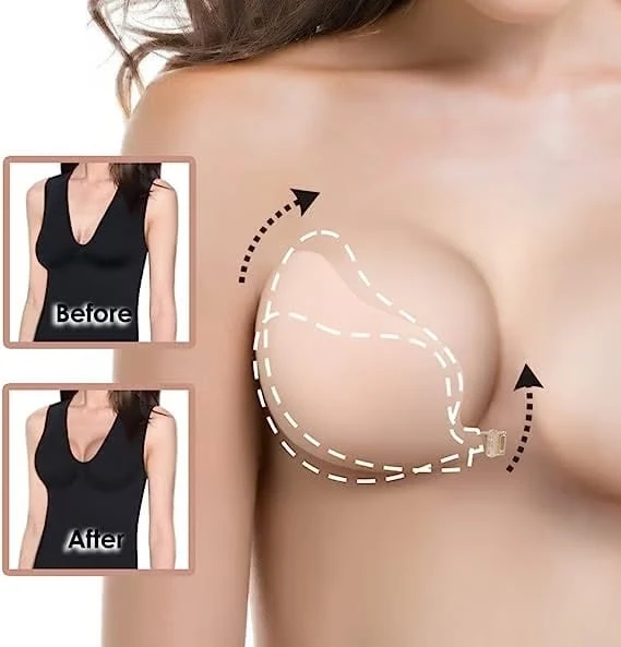SecretLift – Klebbarer rückenfreier Push-Up-BH