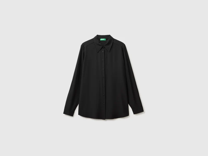 Oversized Viskosehemd
