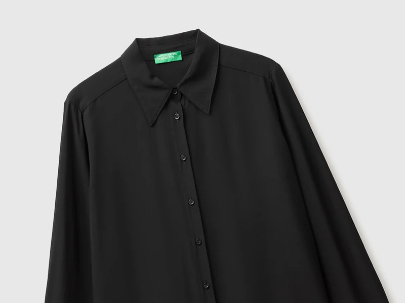 Oversized Viskosehemd