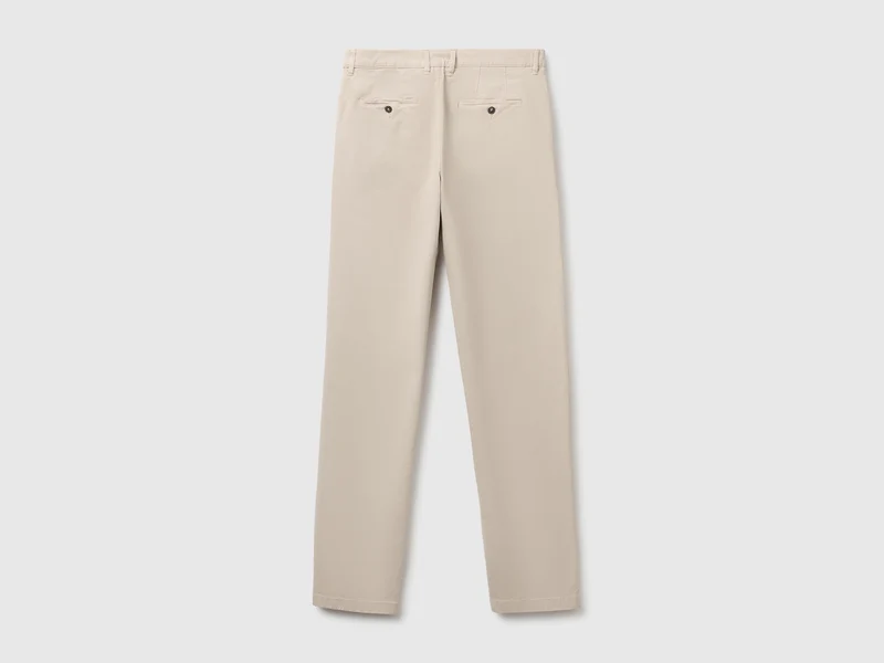 Schmal geschnittene Baumwollchinos