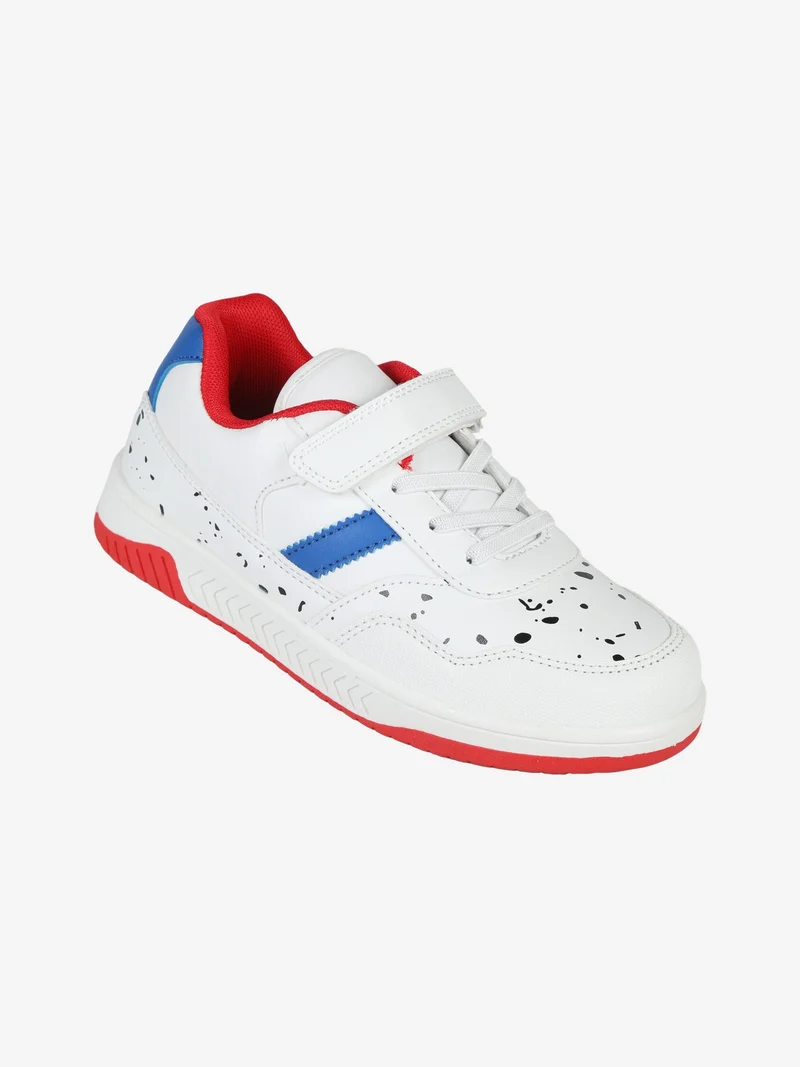 Sneakers da ragazzo con strappo - bianco