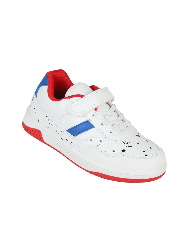 Sneakers da ragazzo con strappo - bianco