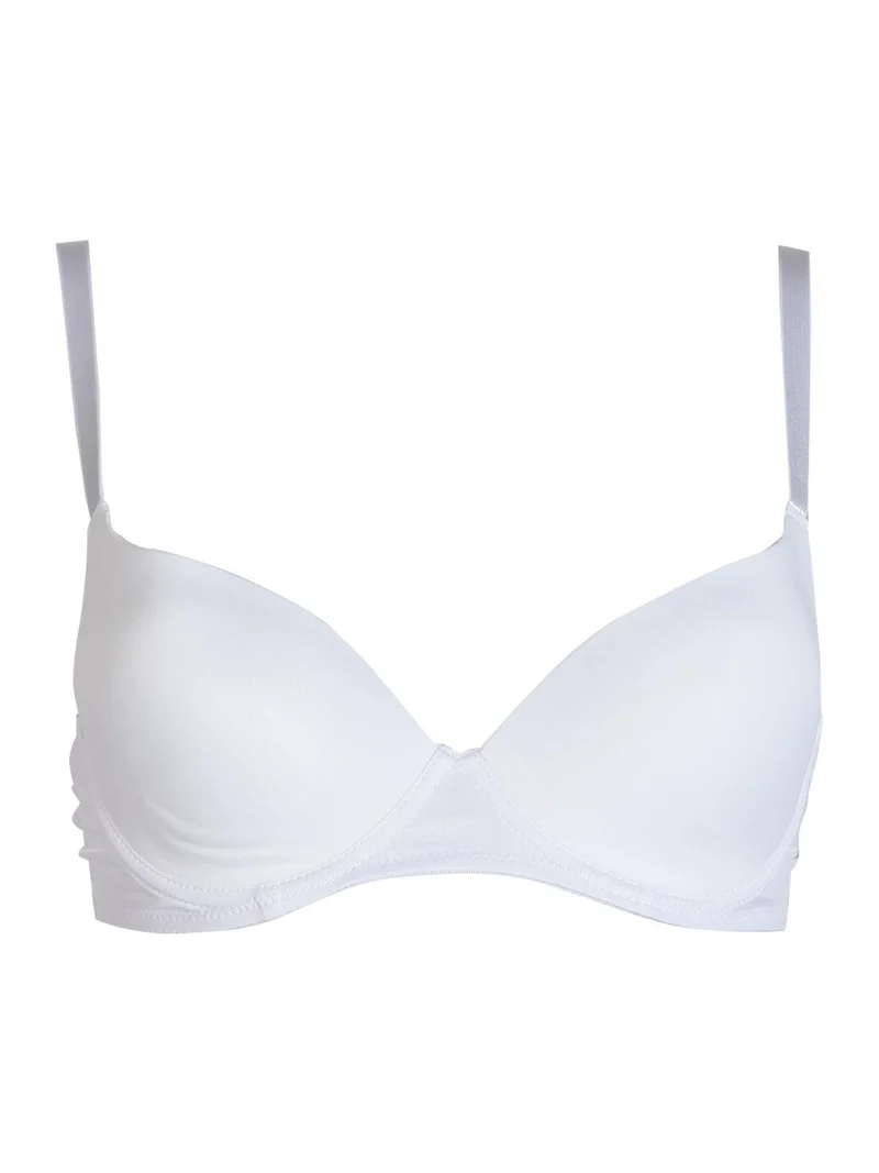 reggiseno imbottito PAPAVERO coppa C - bianco