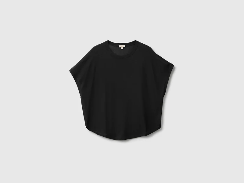 Ärmelloser Pullover aus Bambus-Viskose-Mischgewebe