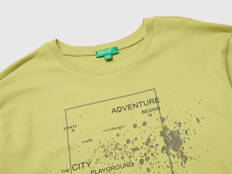 Bedrucktes T-Shirt aus 100% Bio-Baumwolle