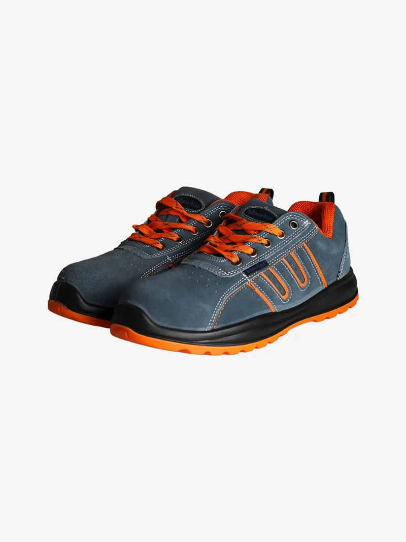 Scarpe da lavoro uomo in pelle scamosciata - grigio