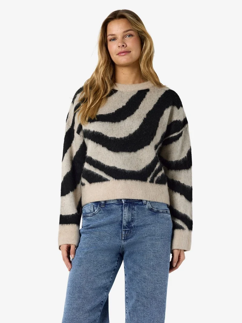 NMSOFF L/S O-NECK KNIT NOOS