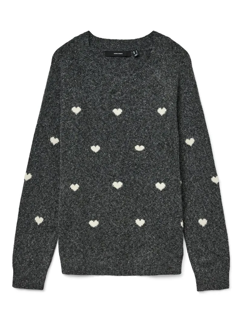 VMDOFFY INTARSIA LS O-NCK PULLOV GA NOOS