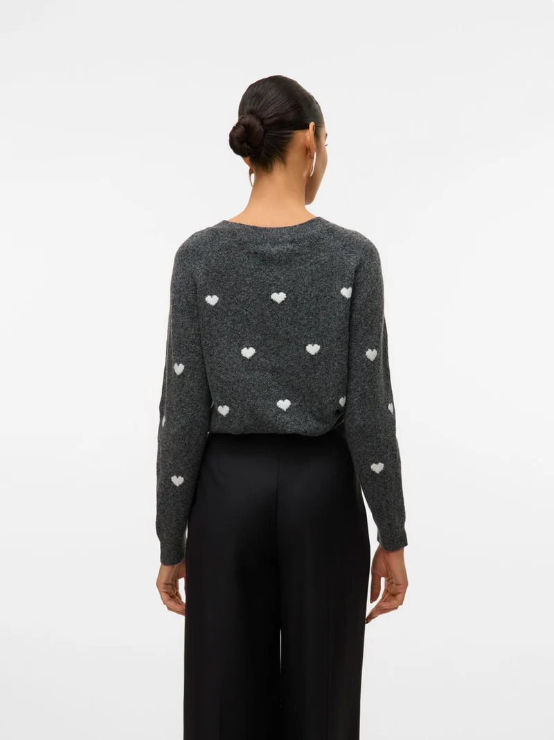 VMDOFFY INTARSIA LS O-NCK PULLOV GA NOOS
