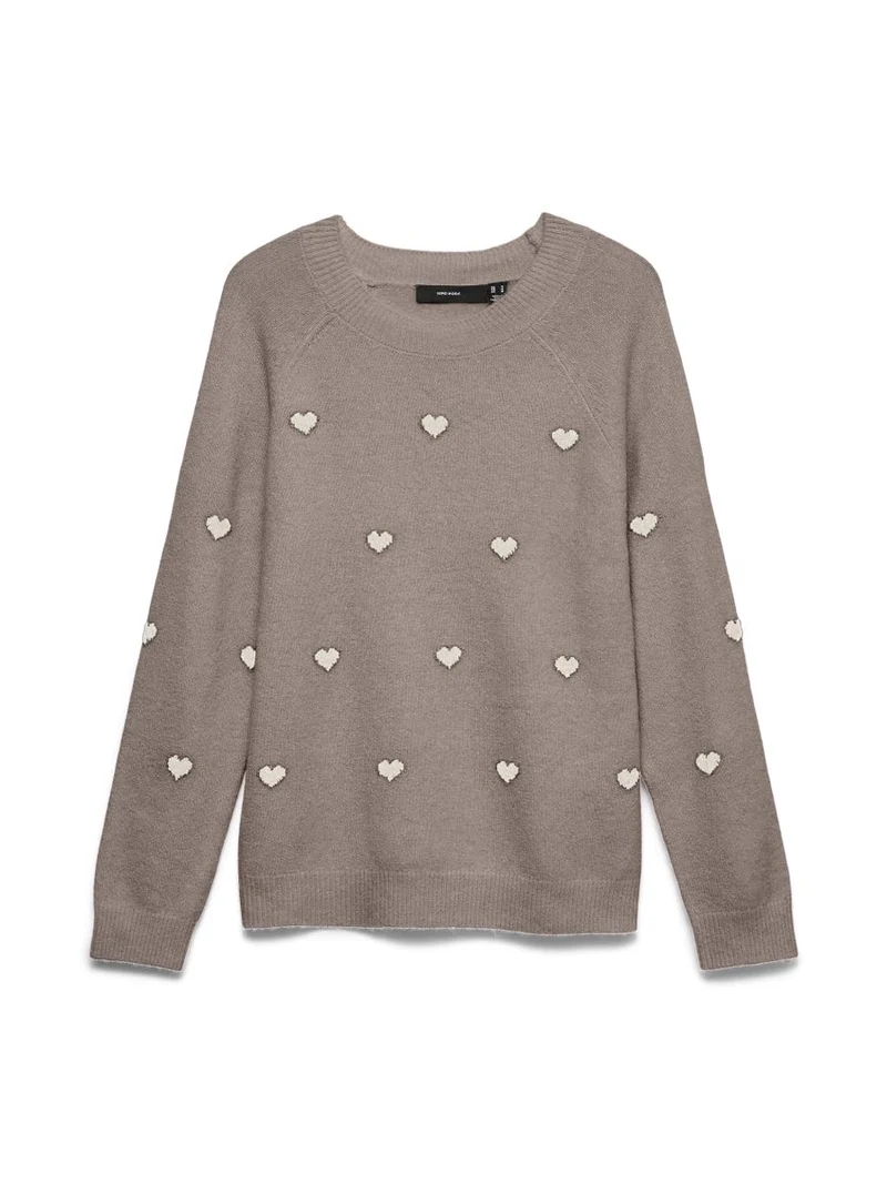 VMDOFFY INTARSIA LS O-NCK PULLOV GA NOOS