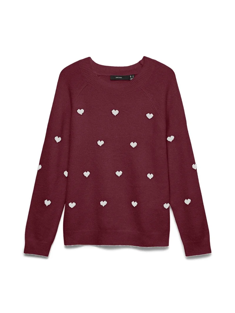 VMDOFFY INTARSIA LS O-NCK PULLOV GA NOOS