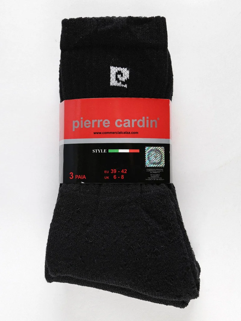 Calze lunghe in spugna - nero