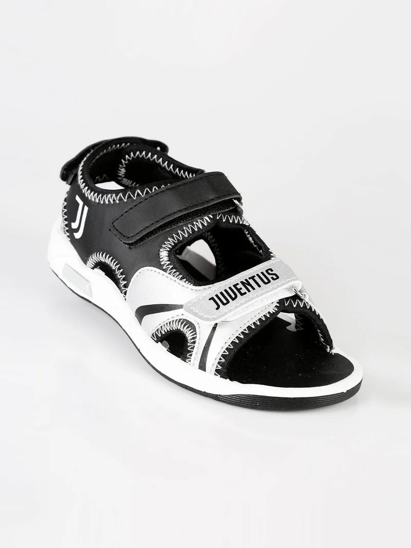 Sandali bambino con luce e strappi - nero