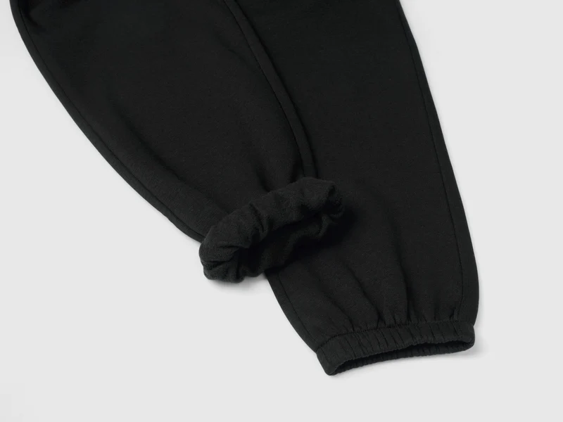 Fleece-Jogginghose mit Kordelzug