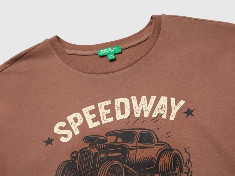 Bedrucktes T-Shirt aus 100% Bio-Baumwolle