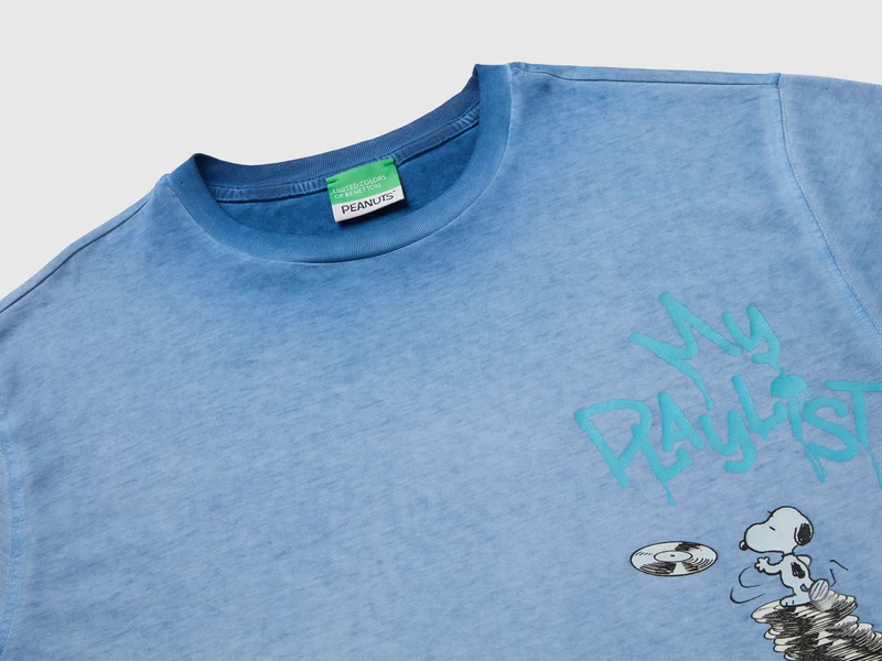 Übergroßes T-Shirt mit ©Peanuts-Aufdruck