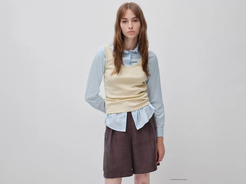 Lurex-Tanktop