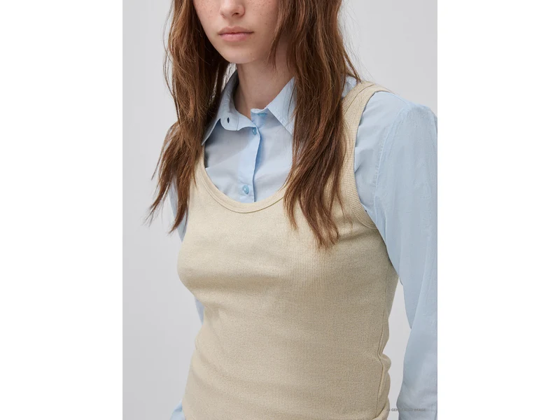 Lurex-Tanktop