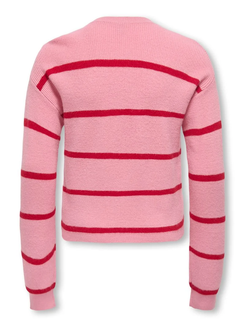 KOGFRANCA LIFE SHORT L/S STRIPE KNT
