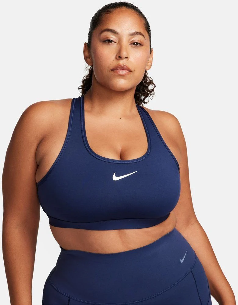 NIKE Damen Top W NK SWSH MED SPT BRA