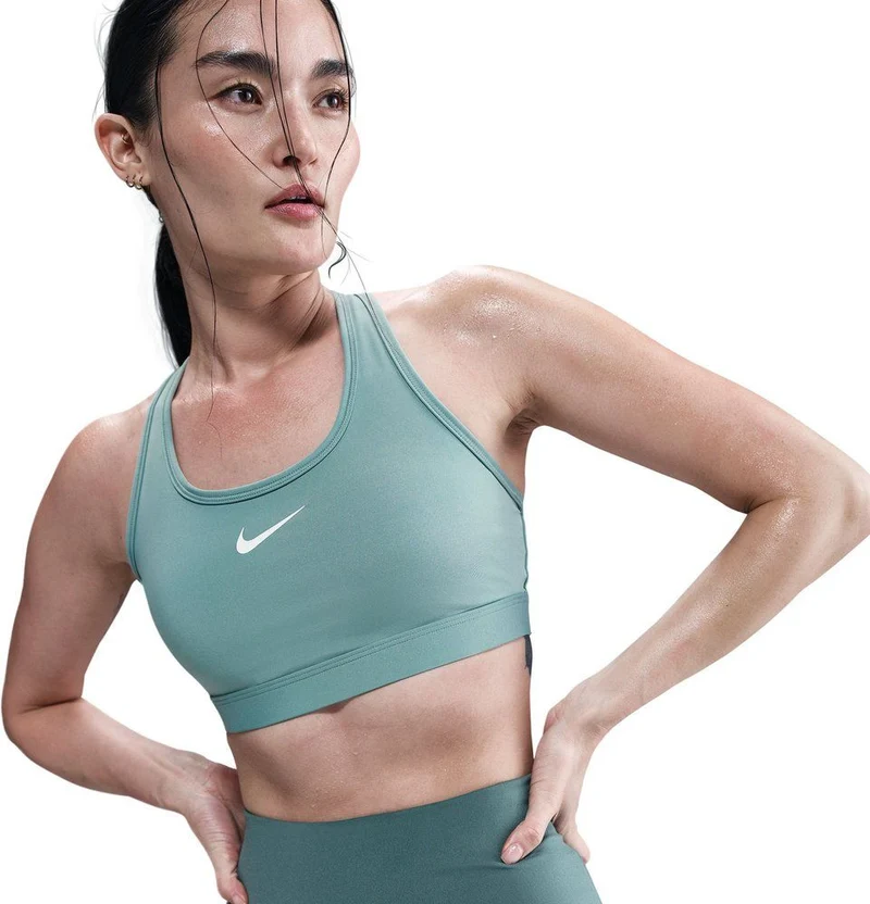 NIKE Damen Top W NK SWSH MED SPT BRA