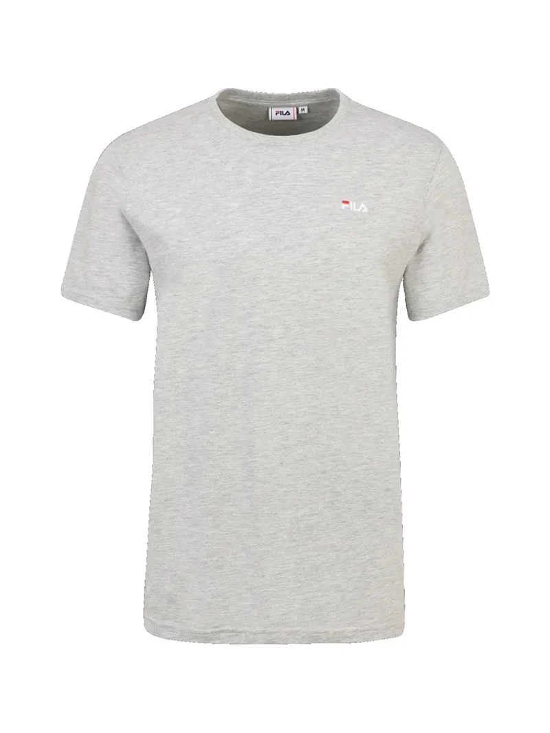 T-shirt uomo in cotone - grigio