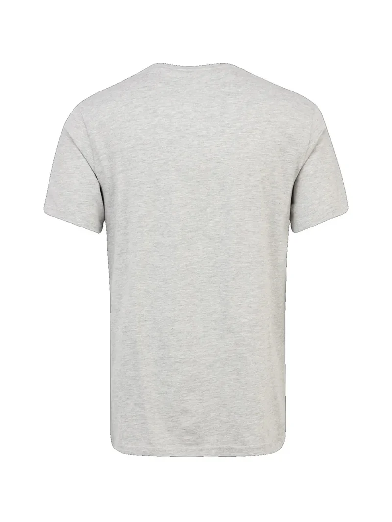 T-shirt uomo in cotone - grigio