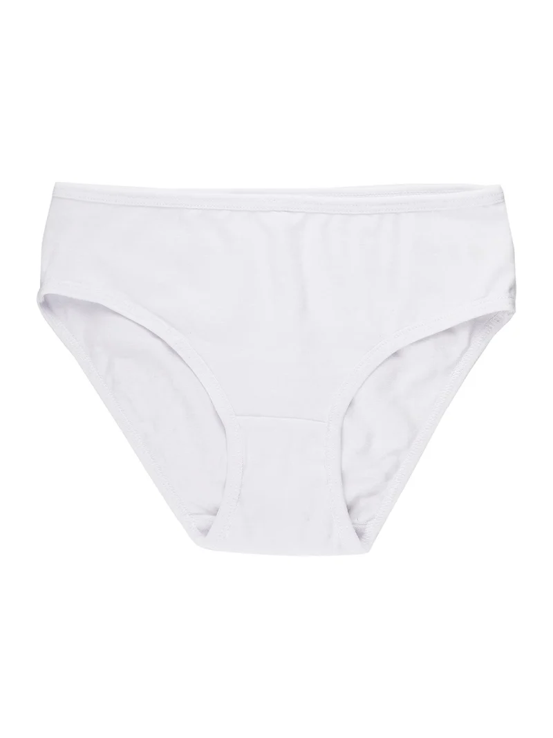 Slip in cotone bambina - bianco