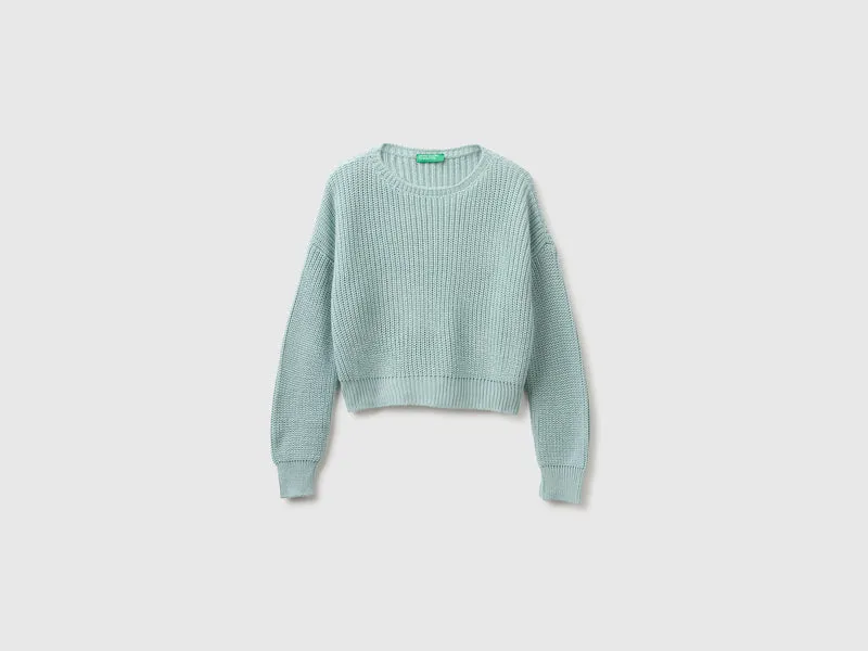 Pullover in kastenförmiger Passform
