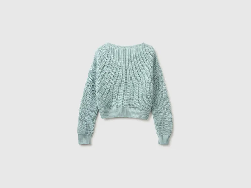 Pullover in kastenförmiger Passform
