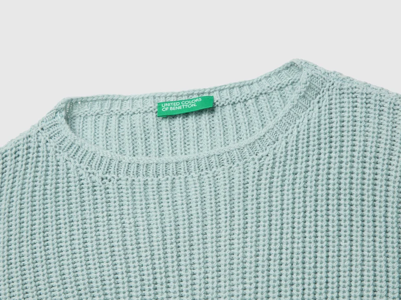 Pullover in kastenförmiger Passform