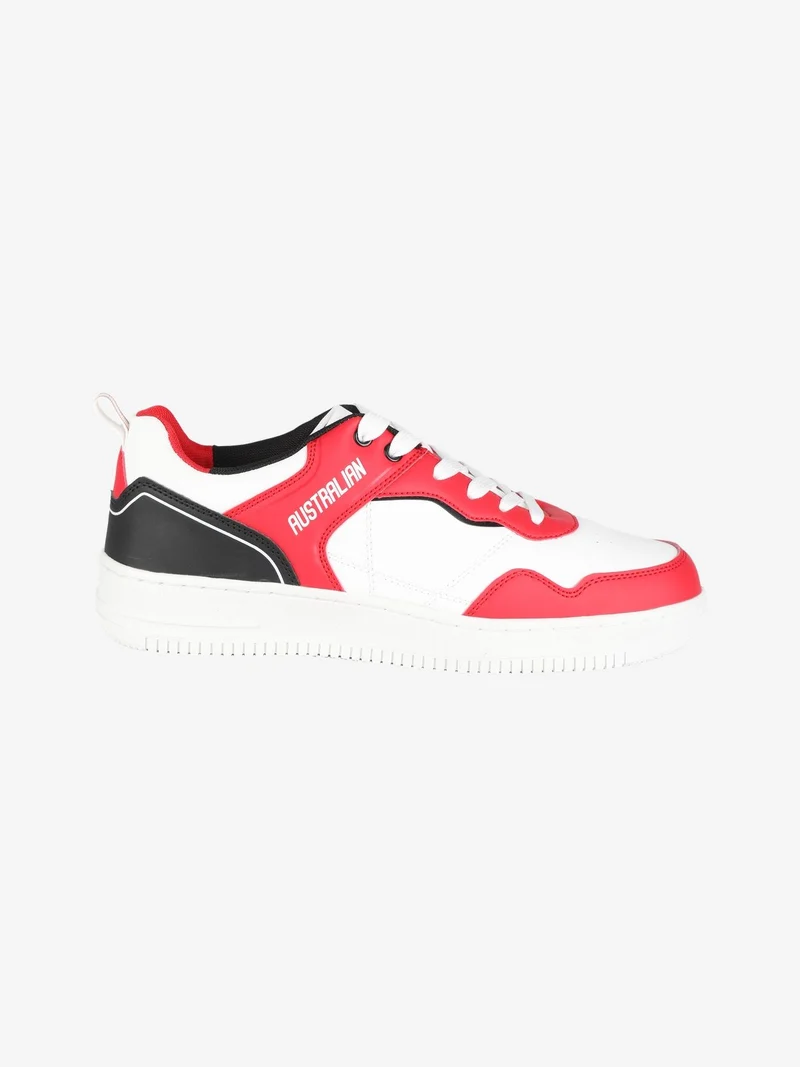 Sneakers stringate uomo - rosso