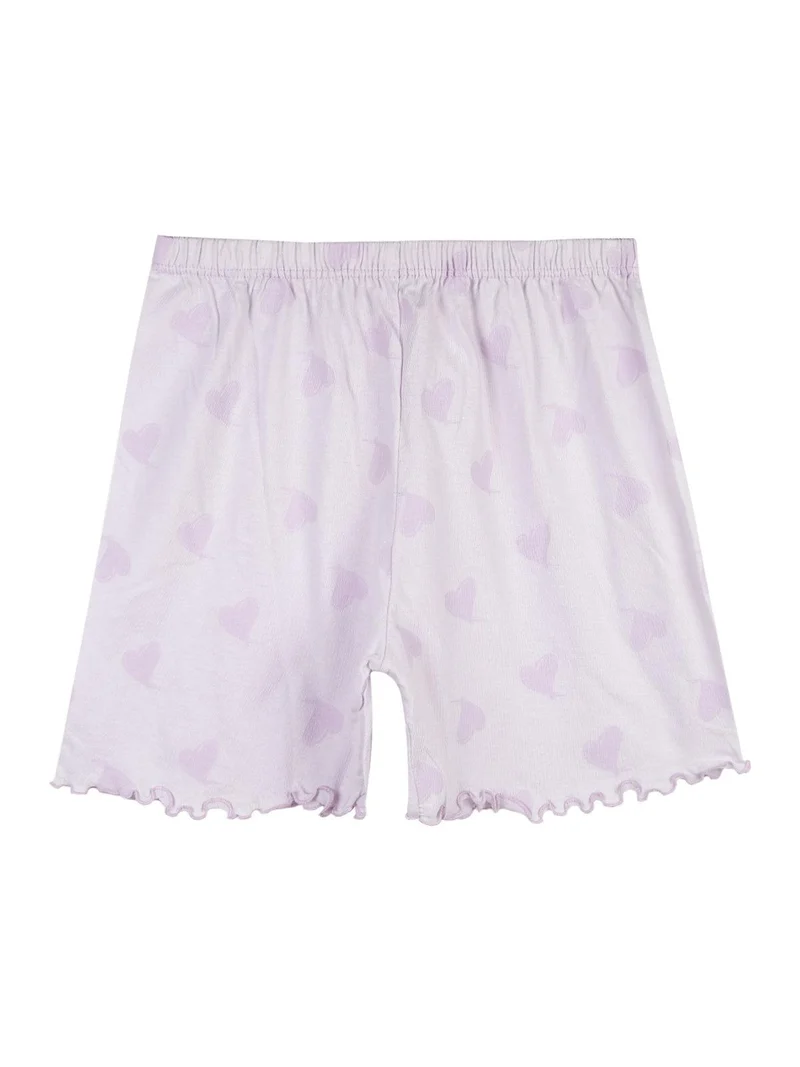 pigiama bimba Canotta + pantaloncino - lilla