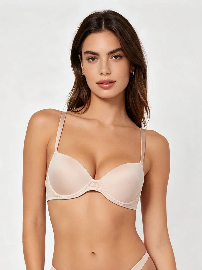 reggiseno imbottito PAPAVERO coppa C - nudo
