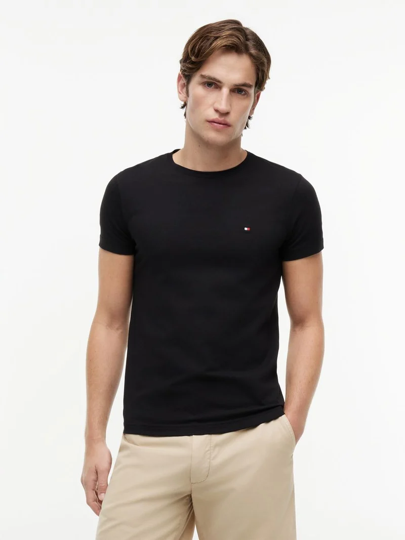 CORE STRETCH SLIM C-NECK TEE