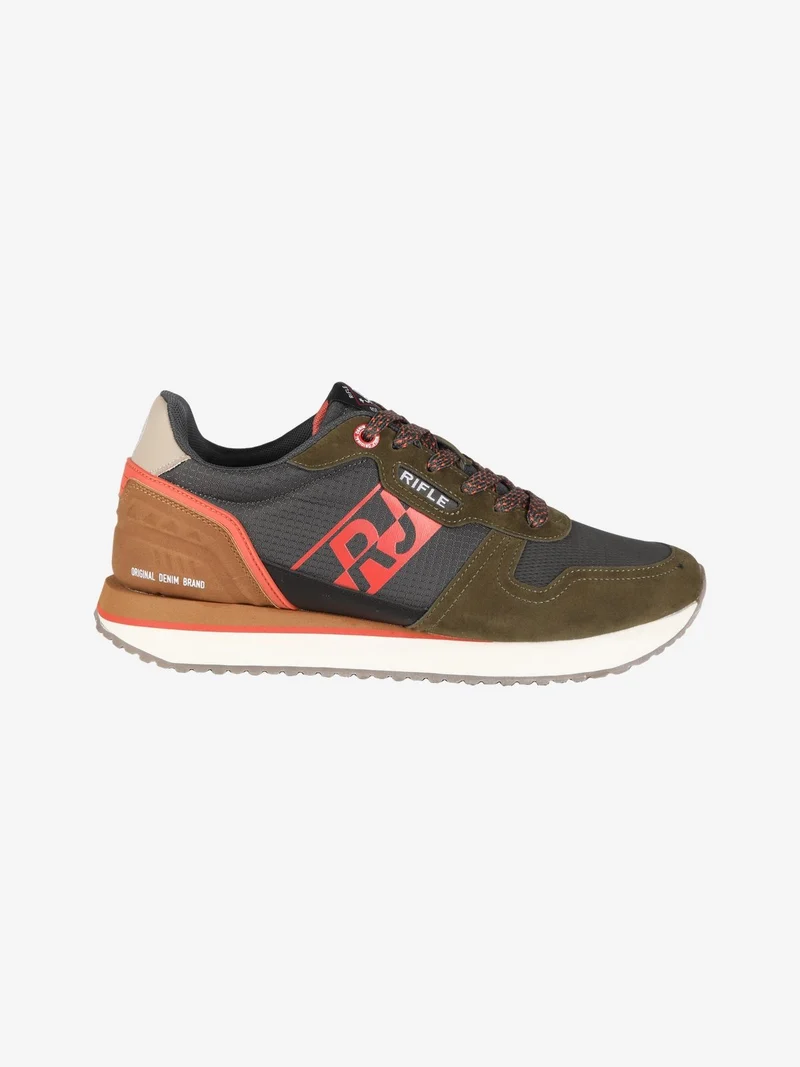 EVARAGE Sneakers stringata da uomo - militare