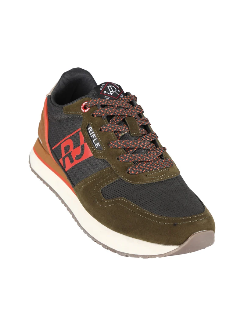 EVARAGE Sneakers stringata da uomo - militare
