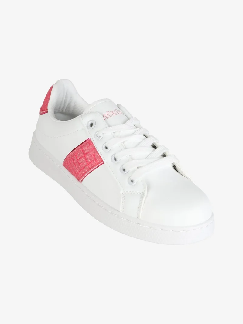 Sneakers donna stringate - fucsia
