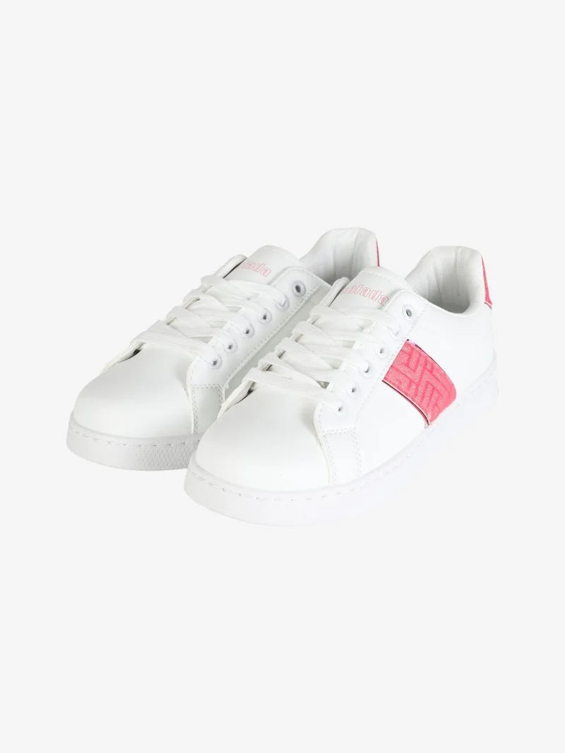 Sneakers donna stringate - fucsia