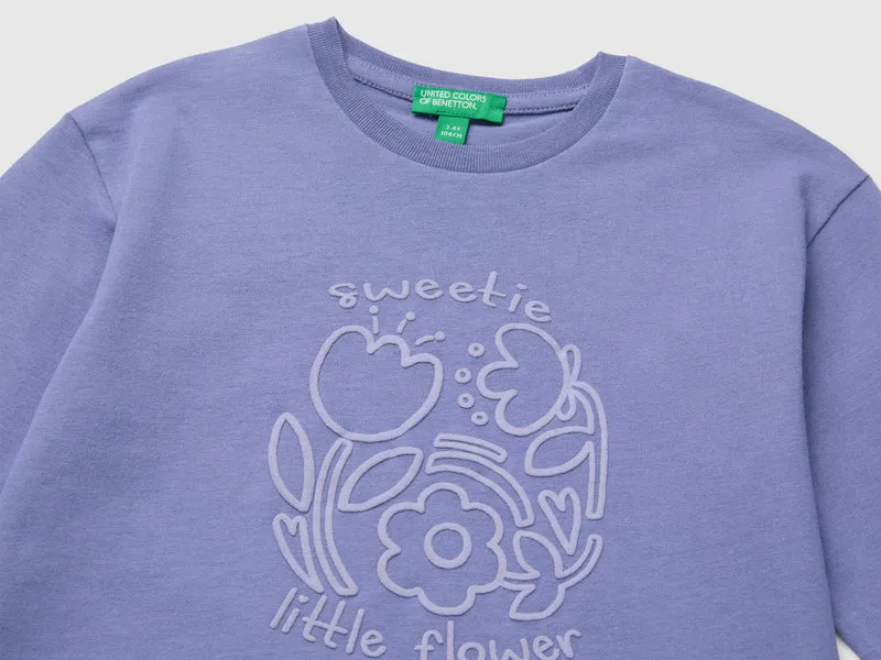 T-Shirt aus 100% Bio-Baumwolle mit Aufdruck